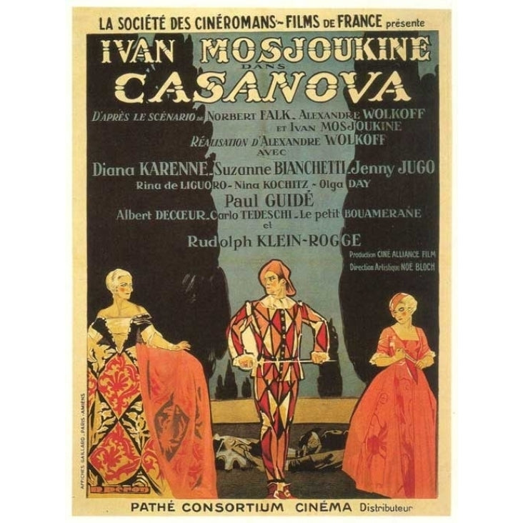 Casanova Movie Poster Print (27 x 40) - Item MOVIB12933 Image 1