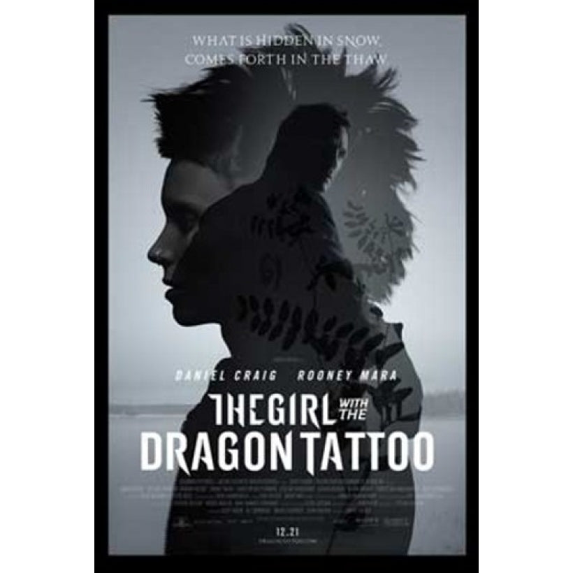 The Girl with the Dragon Tattoo Movie Poster (11 x 17) - Item MOVIB33174 Image 1