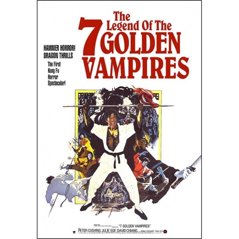 Legend of the 7 Golden Vampires Movie Poster (11 x 17) - Item MOVIB34020 Image 1