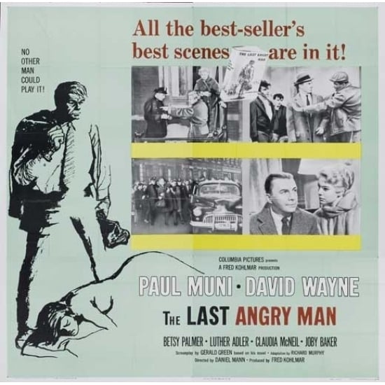 The Last Angry Man Movie Poster Print (27 x 40) - Item MOVIB35273 Image 1