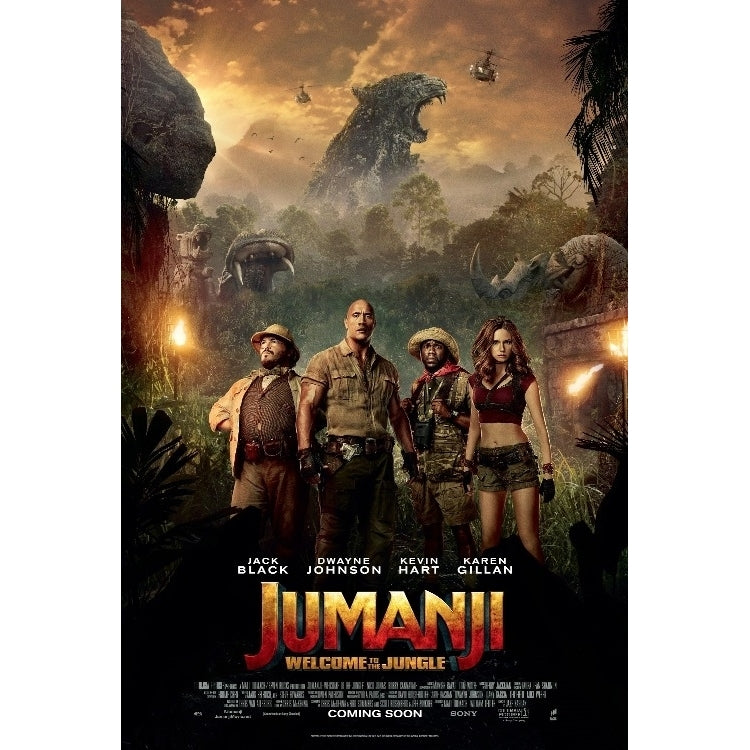 Jumanji: Welcome to the Jungle Movie Poster Print (27 x 40) - Item MOVIB35555 Image 1