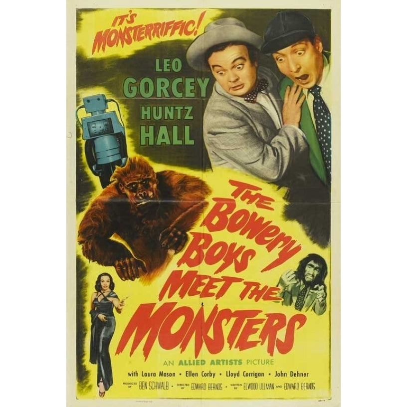 The Bowery Boys Meet the Monsters Movie Poster Print (27 x 40) - Item MOVIB35880 Image 1