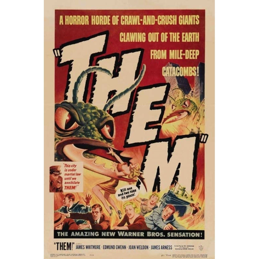 Them! Movie Poster Print (27 x 40) - Item MOVIB36880 Image 1