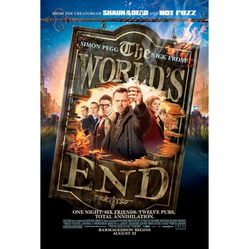 The Worlds End Movie Poster Print (27 x 40) - Item MOVIB43635 Image 1