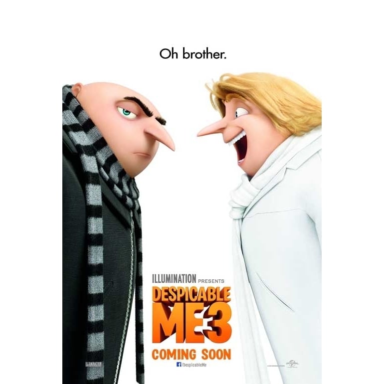 Despicable Me 3 Movie Poster Print (27 x 40) - Item MOVIB47455 Image 1