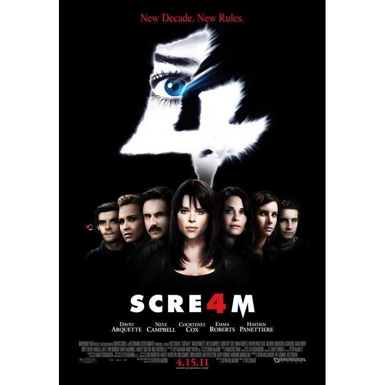 Scream 4 Movie Poster (11 x 17) - Item MOVIB48383 Image 1