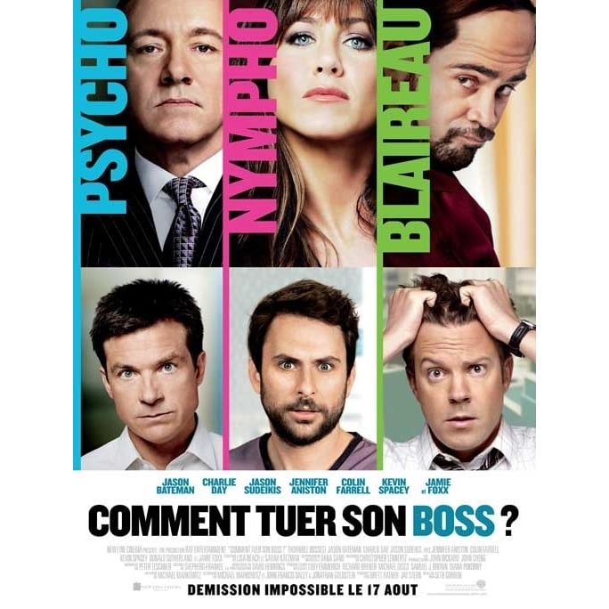 Horrible Bosses Movie Poster Print (11 x 17) - Item MOVIB50324 Image 1