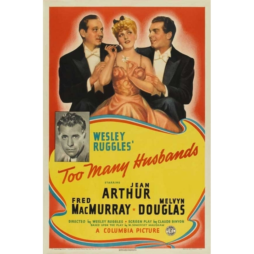 Too Many Husbands Movie Poster Print (27 x 40) - Item MOVIB53510 Image 1