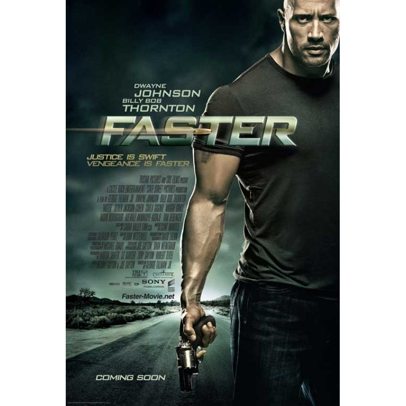 Faster Movie Poster Print (27 x 40) - Item MOVIB65211 Image 1