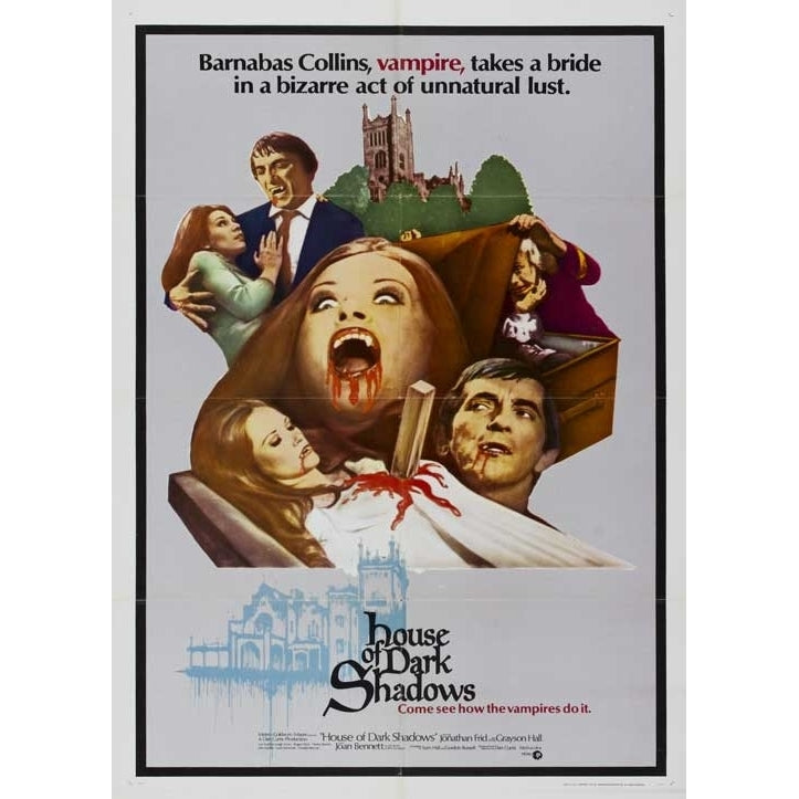 House of Dark Shadows Movie Poster Print (27 x 40) - Item MOVIB74501 Image 1