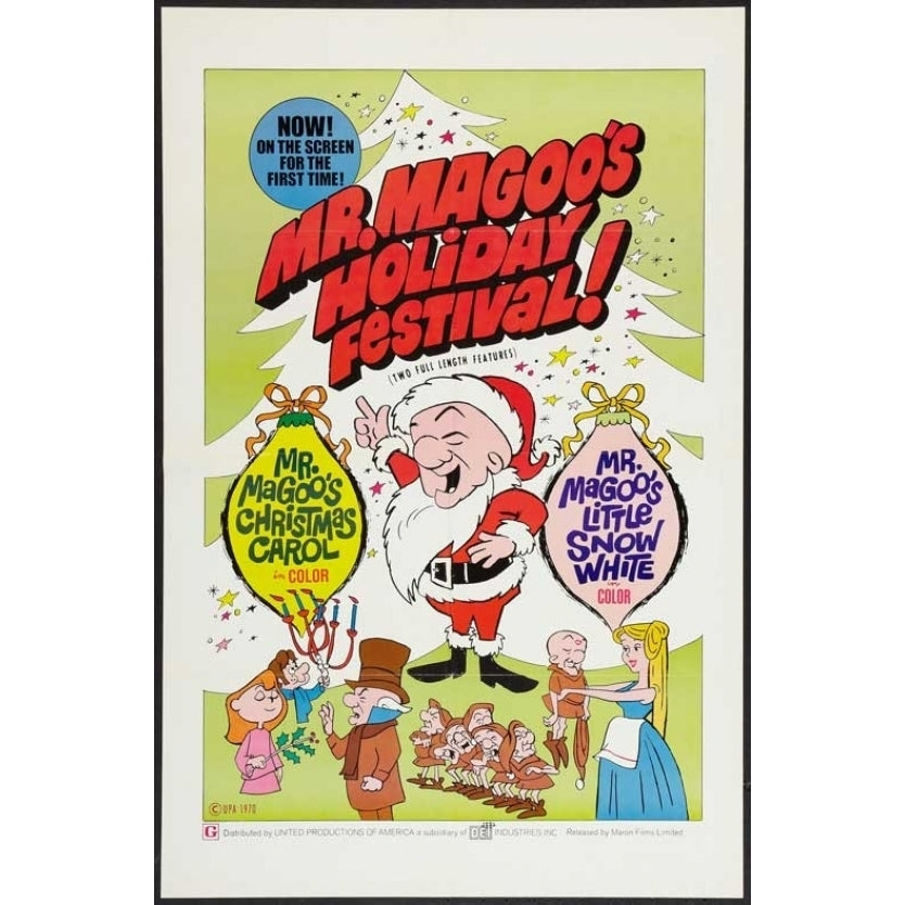 Mister Magoos Christmas Carol Movie Poster Print (27 x 40) - Item MOVIB75543 Image 1