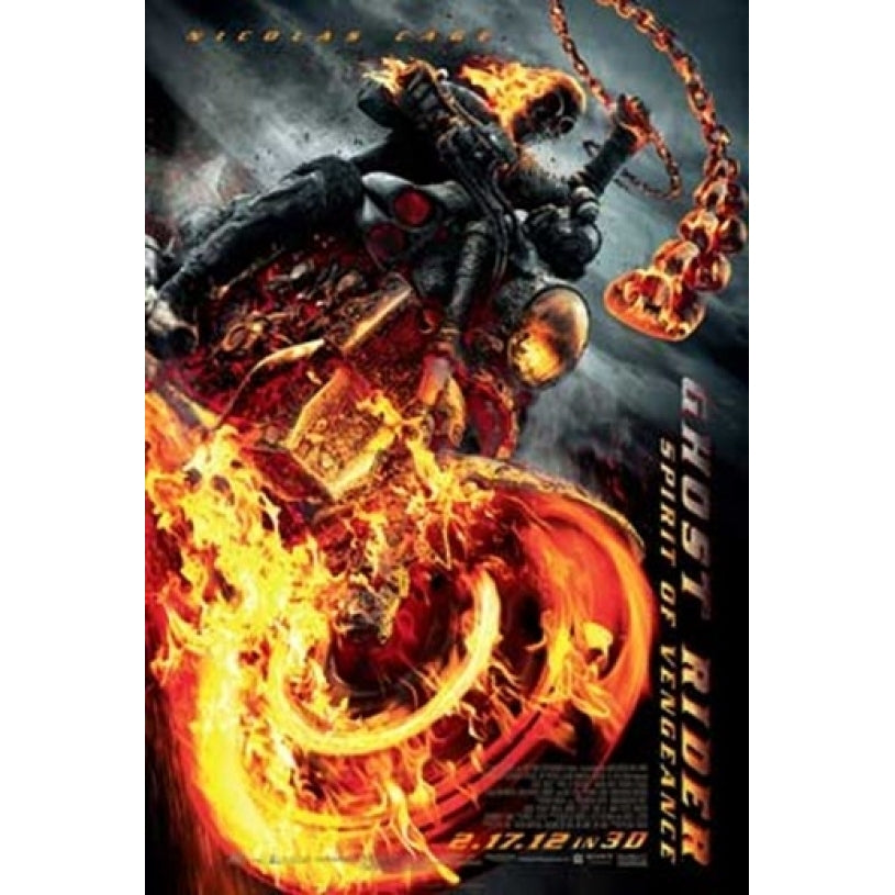 Ghost Rider Spirit of Vengeance Movie Poster (11 x 17) - Item MOVIB80194 Image 1