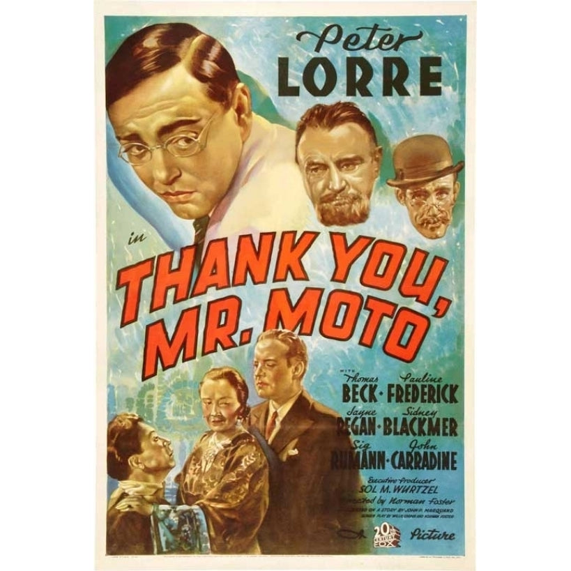 Thank You Mr. Moto Movie Poster (11 x 17) - Item MOVIB80394 Image 1