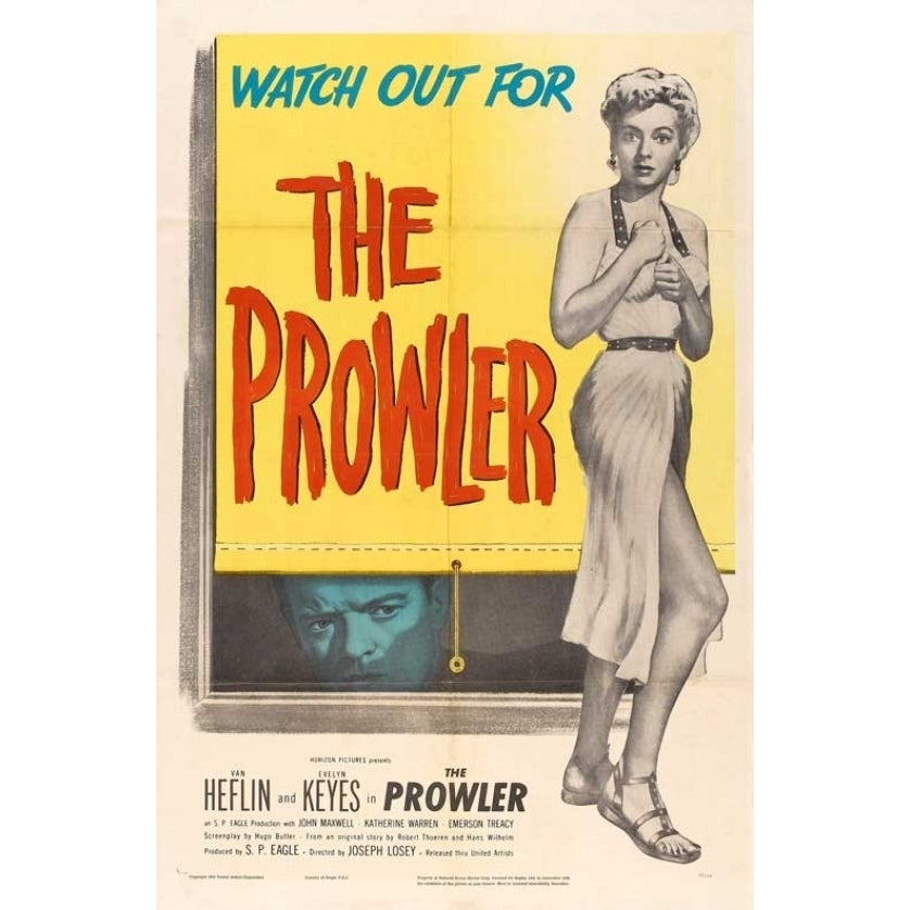 The Prowler Movie Poster Print (27 x 40) - Item MOVIB87380 Image 1