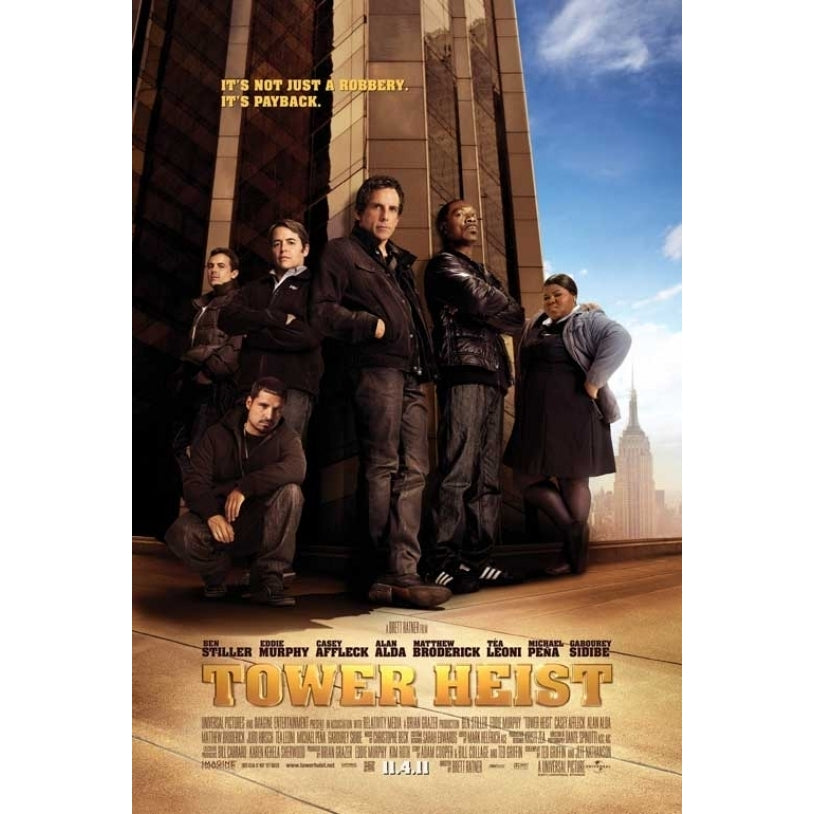 Tower Heist Movie Poster Print (27 x 40) - Item MOVIB88124 Image 1