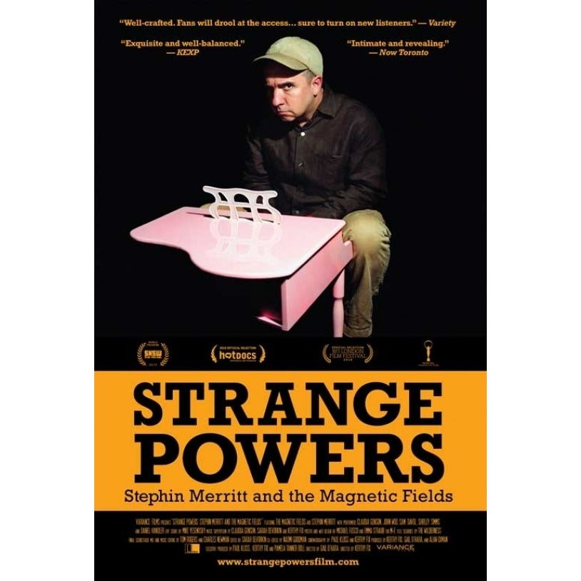 Strange Powers Stephin Merritt and the Magnetic Fields Movie Poster (11 x 17) - Item MOVIB91404 Image 1