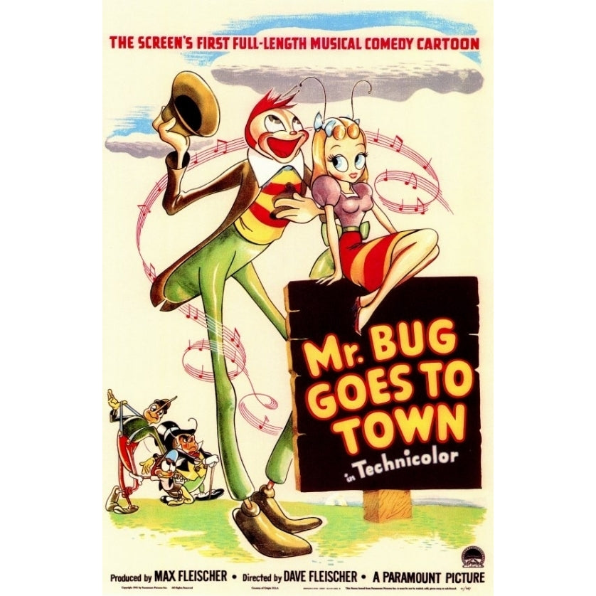 Mr. Bug Goes to Town Movie Poster (11 x 17) - Item MOVIC0857 Image 1