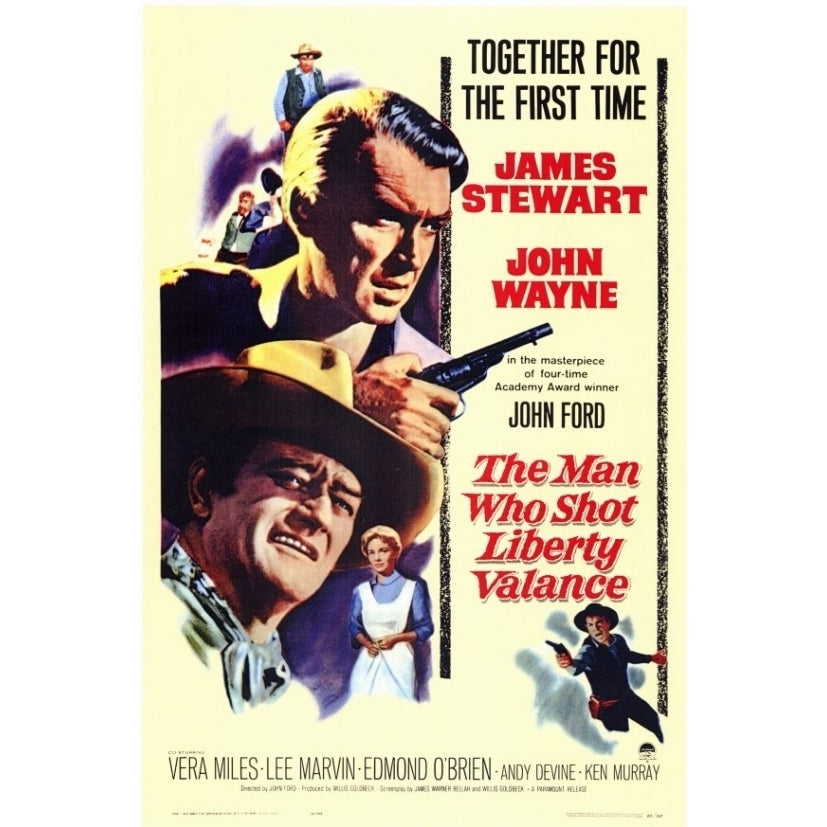 Man Who Shot Liberty Valance The Movie Poster (11 x 17) - Item MOVIC1881 Image 1