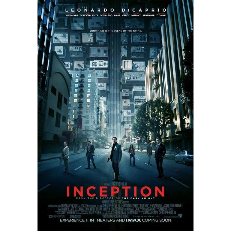 Inception Movie Poster Print (27 x 40) - Item MOVIB87101 Image 1