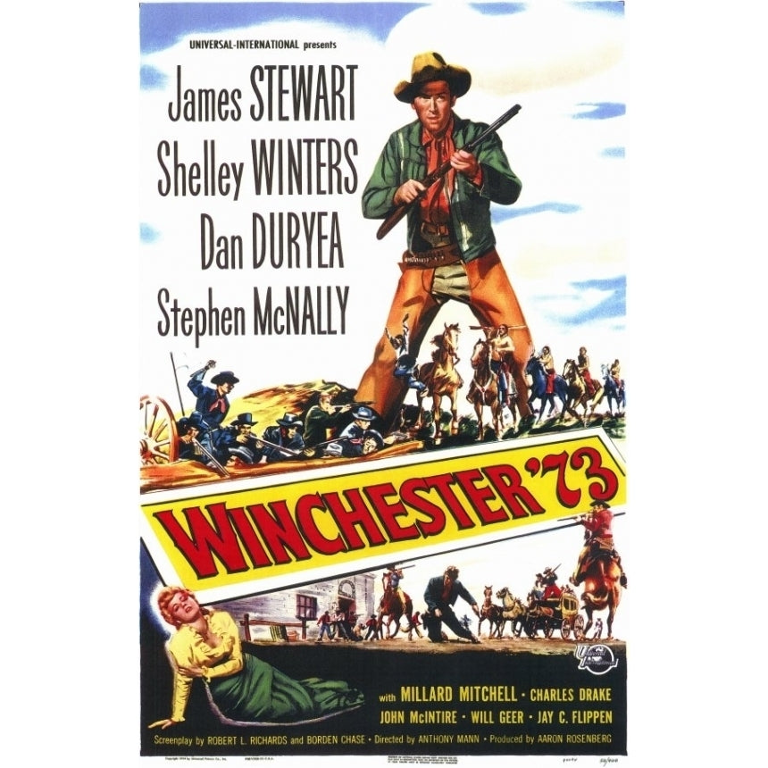 Winchester 73 Movie Poster (11 x 17) - Item MOVIC6872 Image 1