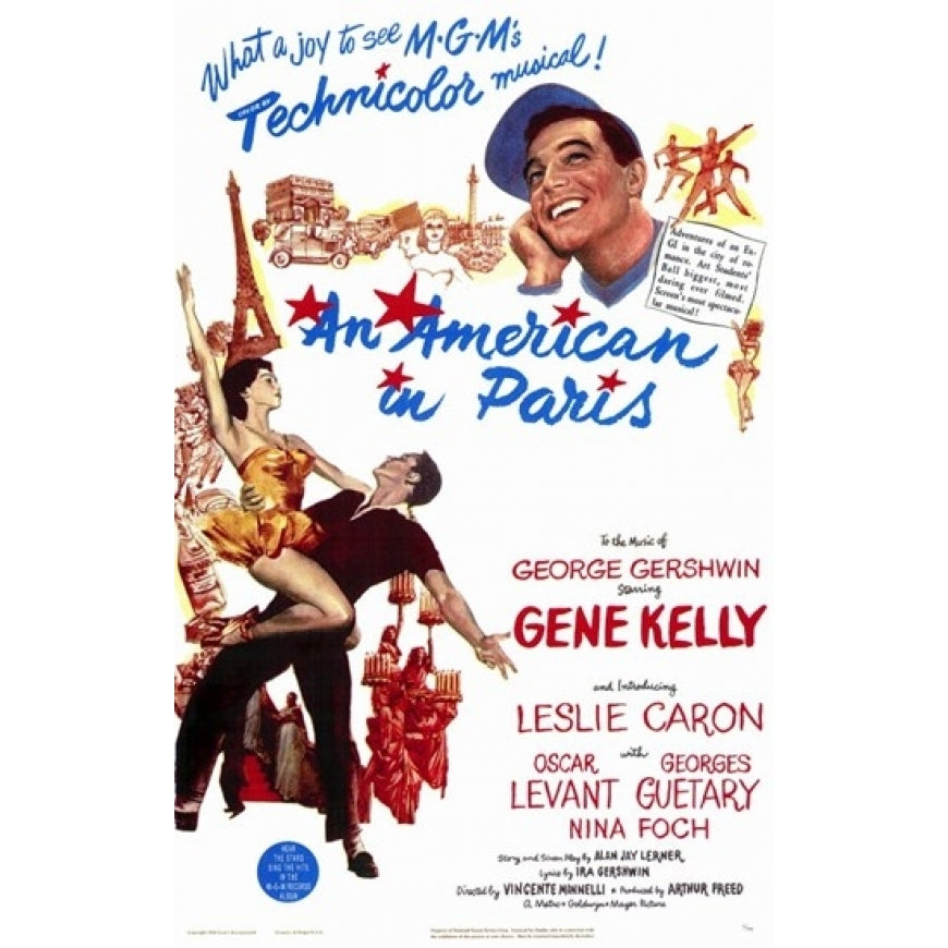 An American in Paris Movie Poster (11 x 17) - Item MOVIC6874 Image 1