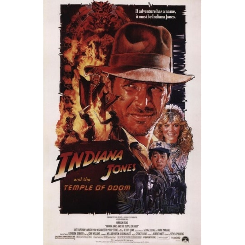 Indiana Jones and the Temple of Doom Movie Poster (11 x 17) - Item MOVID2790 Image 1