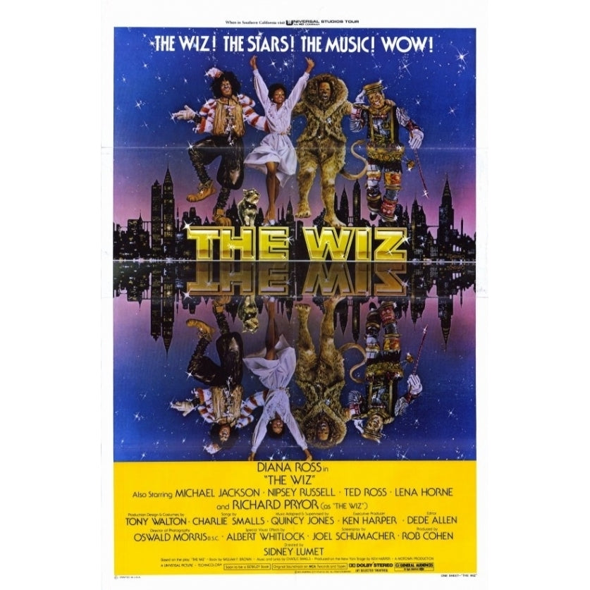 The Wiz Movie Poster (11 x 17) - Item MOVID2931 Image 1