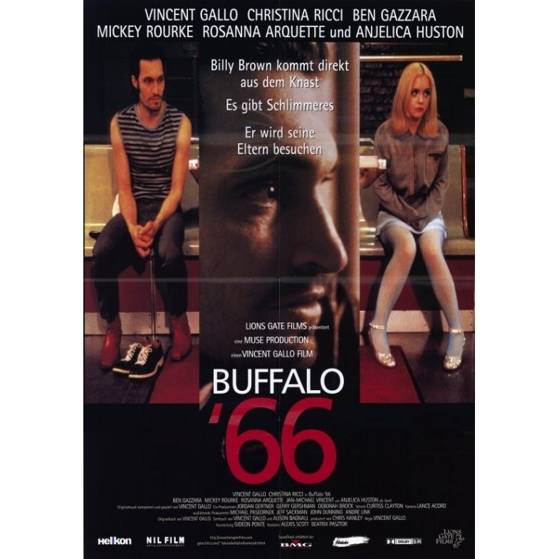 Buffalo 66 Movie Poster Print (11 x 17) - Item MOVID5884 Image 1