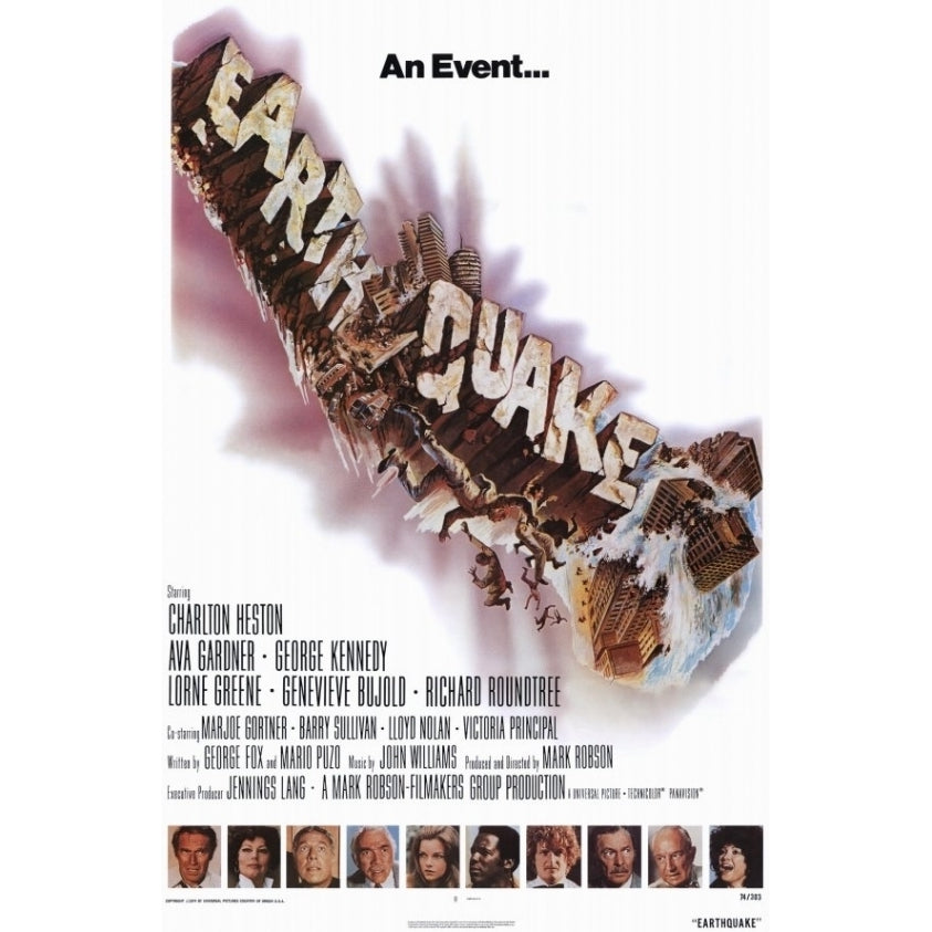 Earthquake Movie Poster (11 x 17) - Item MOVID5866 Image 1