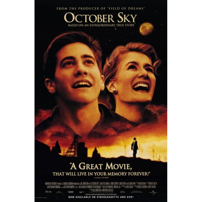 October Sky Movie Poster (11 x 17) - Item MOVID6814 Image 1