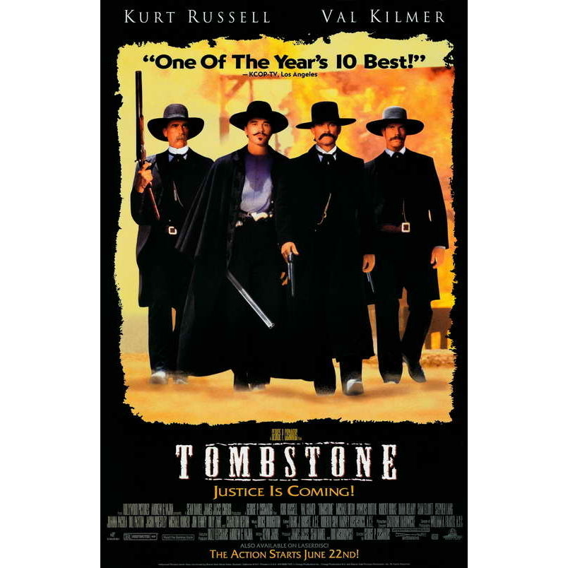 Tombstone Movie Poster (11 x 17) - Item MOVID8886 Image 1