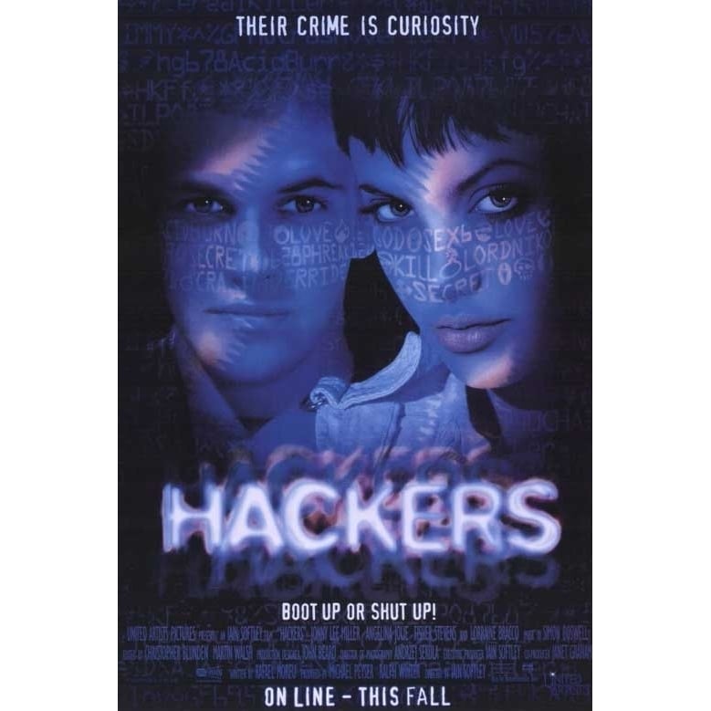 Hackers Movie Poster (11 x 17) - Item MOVID9804 Image 1