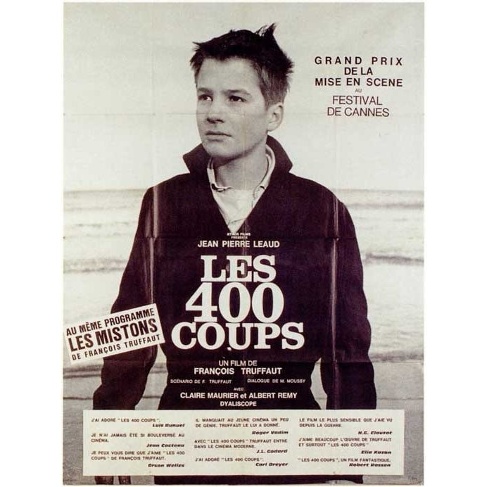 The 400 Blows Movie Poster (11 x 17) - Item MOVIE0056 Image 1