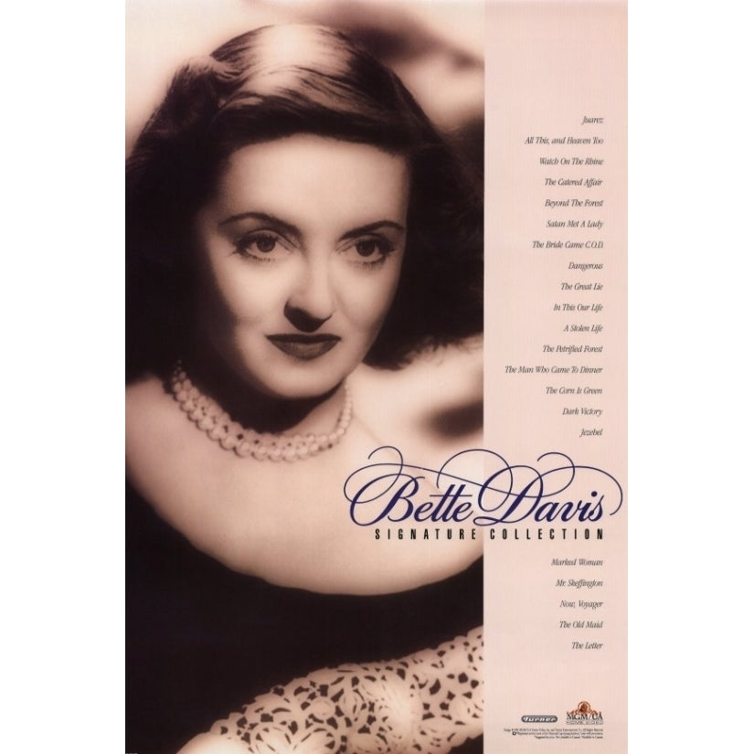 Bette Davis Movie Poster Print (11 x 17) - Item MOVIE1215 Image 1