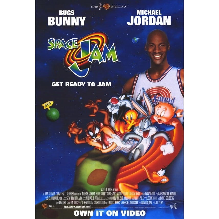 Space Jam Movie Poster Print (11 x 17) - Item MOVIE2222 Image 1