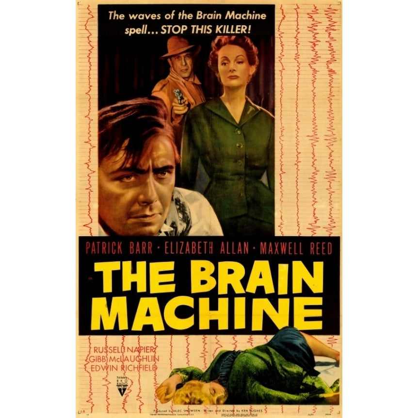 The Brain Machine Movie Poster (11 x 17) - Item MOVIE1766 Image 1