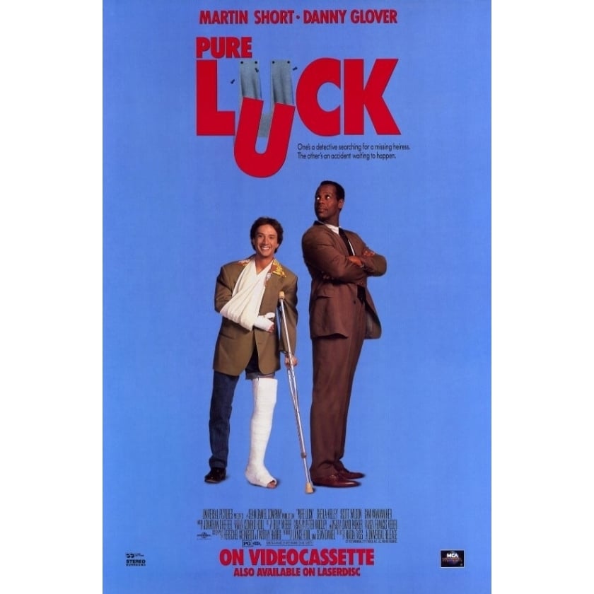 Pure Luck Movie Poster (11 x 17) - Item MOVIE2708 Image 1