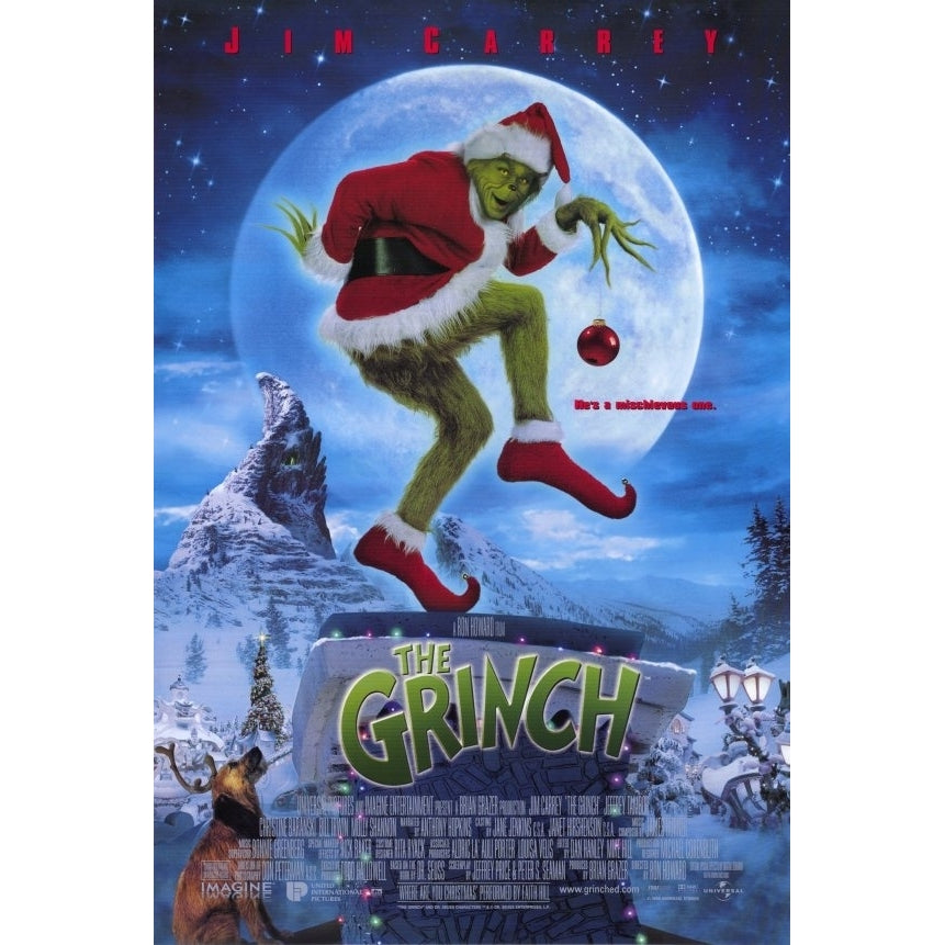 Dr. Seuss How the Grinch Stole Christmas Movie Poster Print (11 x 17) - Item MOVIE4967 Image 1