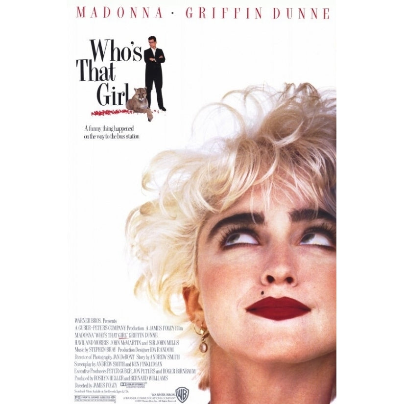 Whos That Girl Movie Poster (11 x 17) - Item MOVIE7662 Image 1