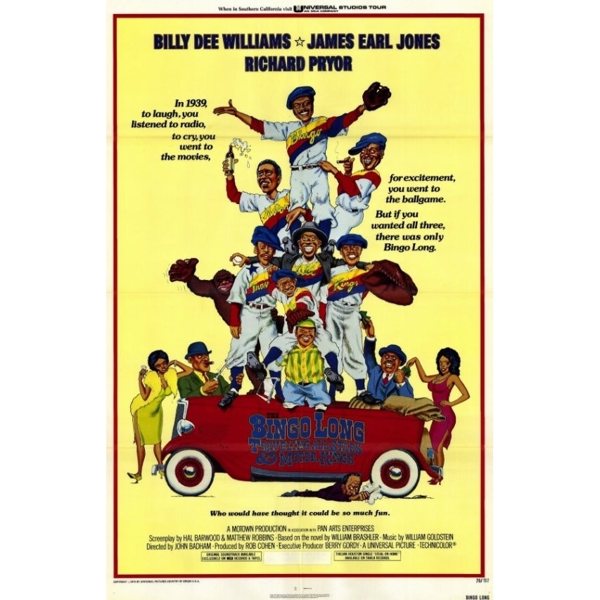 The Bingo Long Traveling All-Stars and Motor Kings Movie Poster (11 x 17) - Item MOVIE8064 Image 1