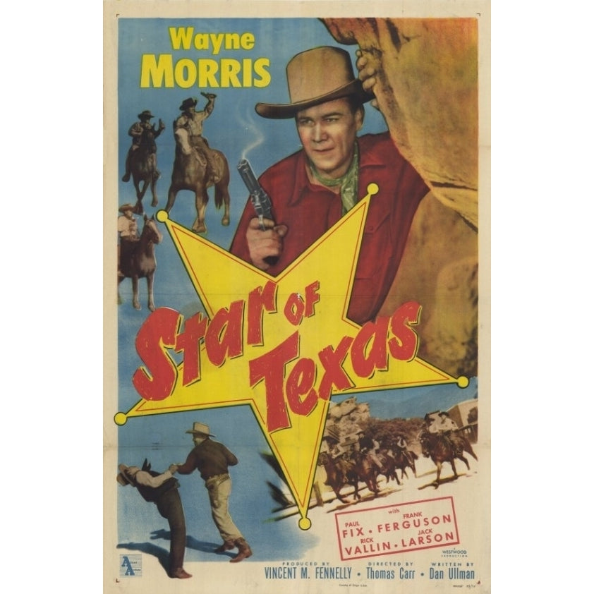 Star of Texas Movie Poster (11 x 17) - Item MOVIE8090 Image 1