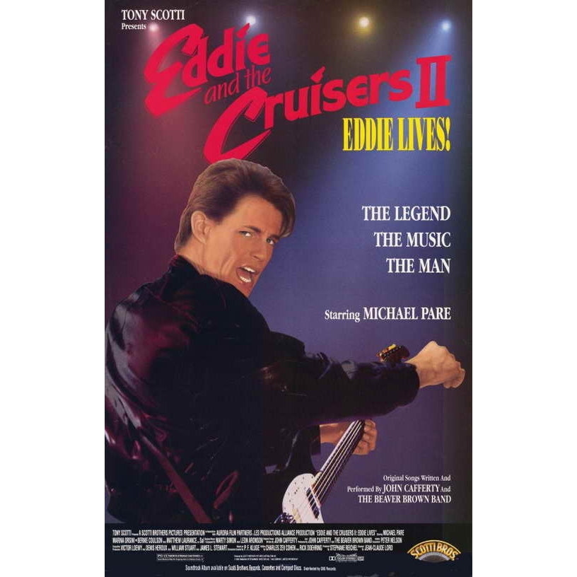 Eddie and the Cruisers 2: Eddie Lives! Movie Poster Print (11 x 17) - Item MOVIE9926 Image 1