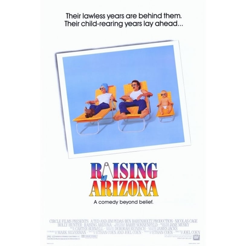 Raising Arizona Movie Poster Print (27 x 40) - Item MOVIF0166 Image 1