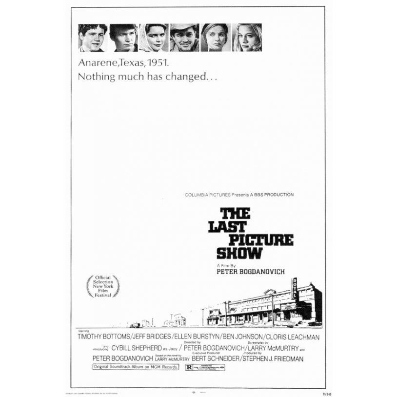 The Last Picture Show Movie Poster Print (27 x 40) - Item MOVIF0290 Image 1