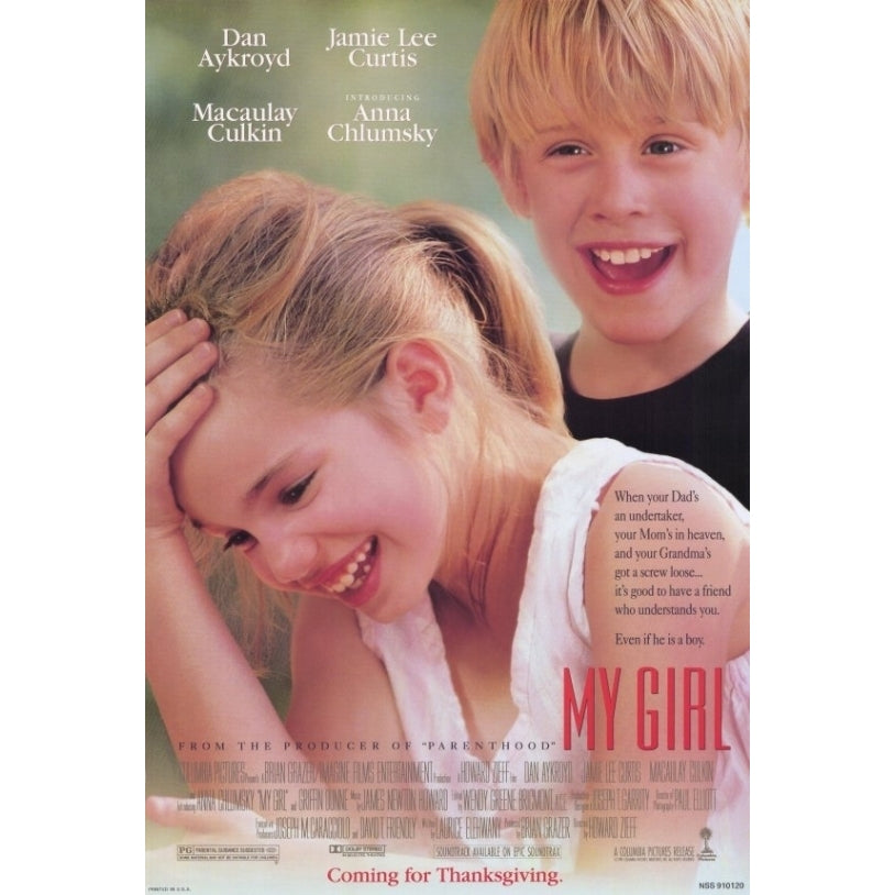 My Girl Movie Poster Print (27 x 40) - Item MOVIF0386 Image 1