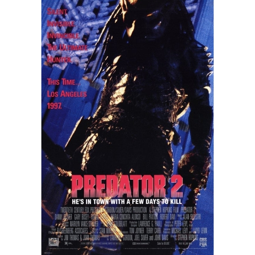 Predator 2 Movie Poster Print (27 x 40) - Item MOVIF0448 Image 1