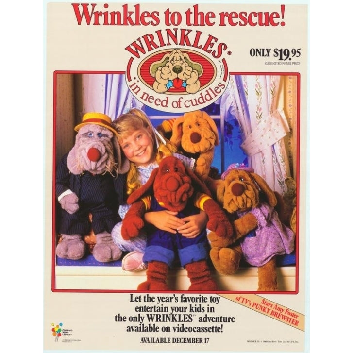 Wrinkles In Need of Cuddles Movie Poster (11 x 17) - Item MOVIF0978 Image 1