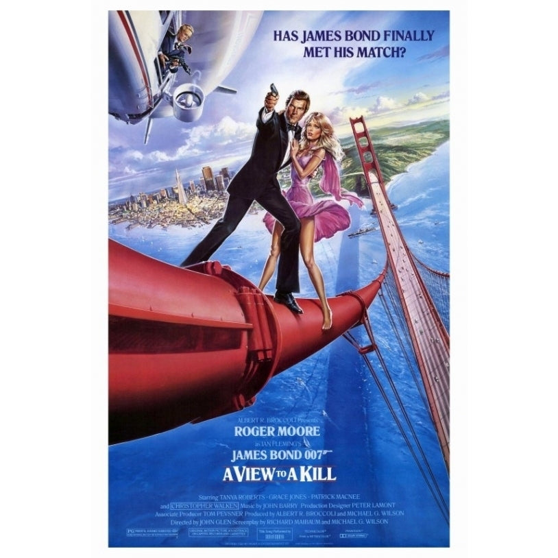 A View to a Kill Movie Poster Print (27 x 40) - Item MOVIF1162 Image 1