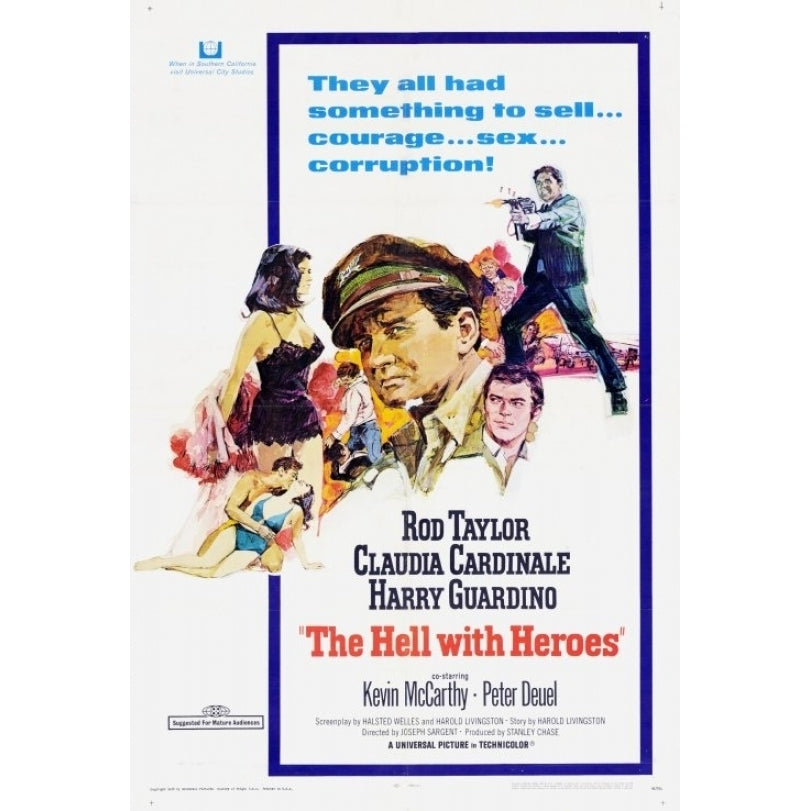 The Hell With Heroes Movie Poster (11 x 17) - Item MOVIF1199 Image 1