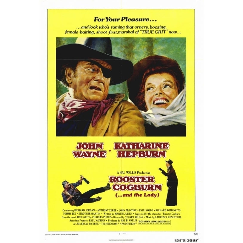 Rooster Cogburn Movie Poster Print (27 x 40) - Item MOVIF1321 Image 1